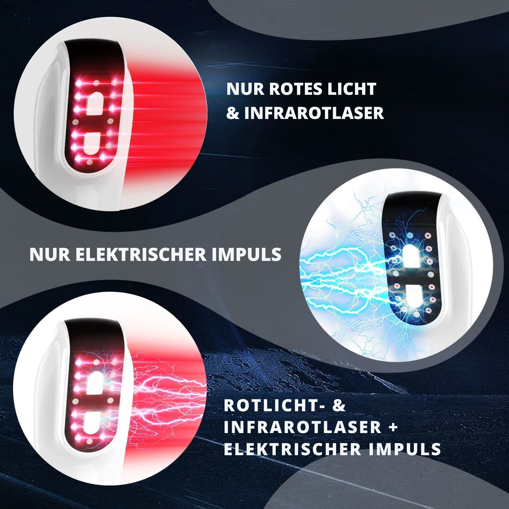 RedPulse Pro- EMS Kaltlaser-Rotlichttherapiegerät