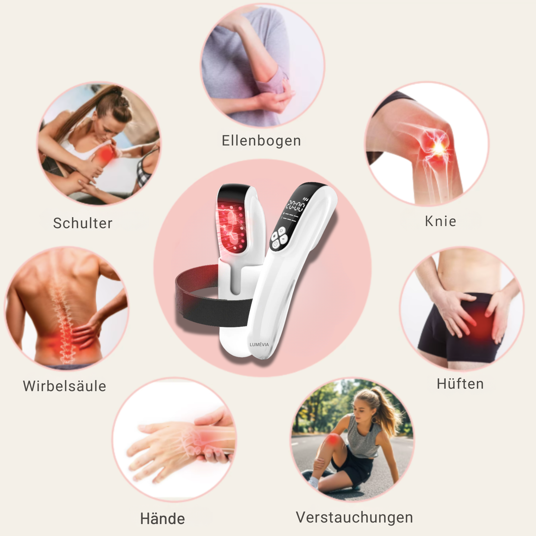 RedPulse Pro- EMS Kaltlaser-Rotlichttherapiegerät